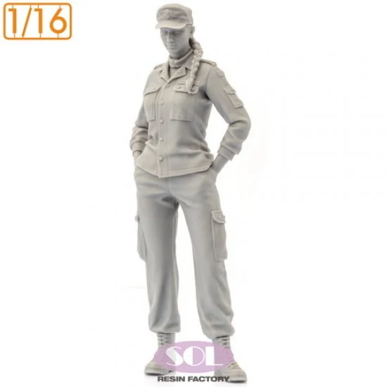 SOL Resin Factory MM934 1/16 Bundeswehr Tank Female Crew I - Model Figures