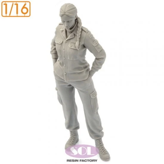 SOL Resin Factory MM935 1/16 Bundeswehr Tank Female Crew II - Model Figures