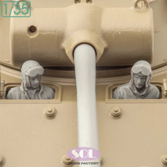 SOL Resin Factory MM941 1/35 WWII US Army M36 Crew set 3 (2 busts) - Model Figures