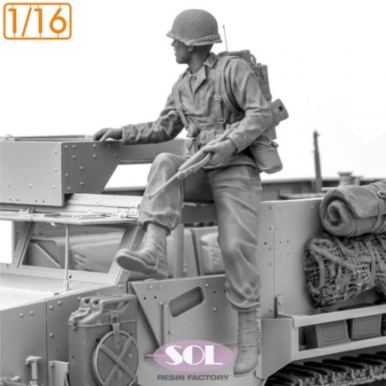 SOL Resin Factory MM997 1/16 US Field Radio Operator - Model Figures