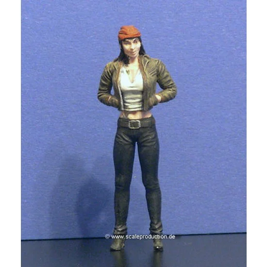 Scale Production TMF24047 1/24 Figure - "Biker Girl" #2