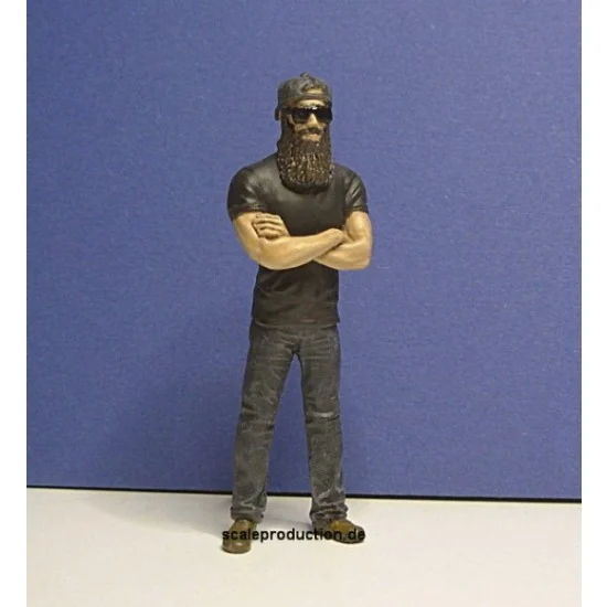 Scale Production TMF24070 1/24 "Aaron" - Modern Bearded Man