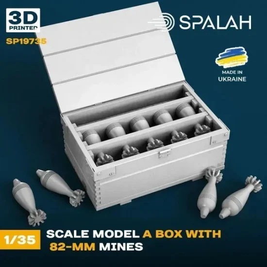 SPALAH 19735 1/35 Box with 82-mm Mines