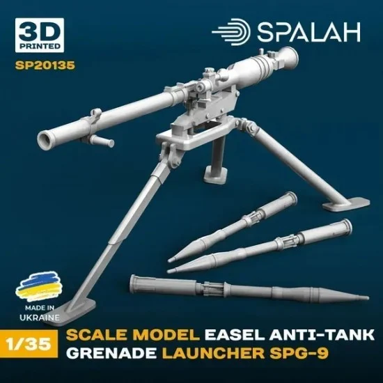 SPALAH 20135 1/35 SPG-9 Anti-tank Grenade Launcher