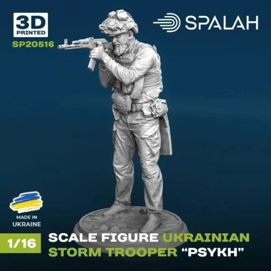 SPALAH 20516 1/16 Ukrainian Assault Trooper 'Psycho' - Model Figures