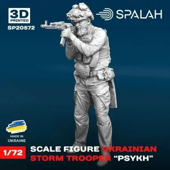 SPALAH 20572 1/72 Ukrainian Storm Trooper ''Psykh'' - Model Figures