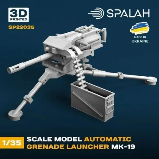 SPALAH 22035 1/35 Automatic Grenade Launcher MK-19