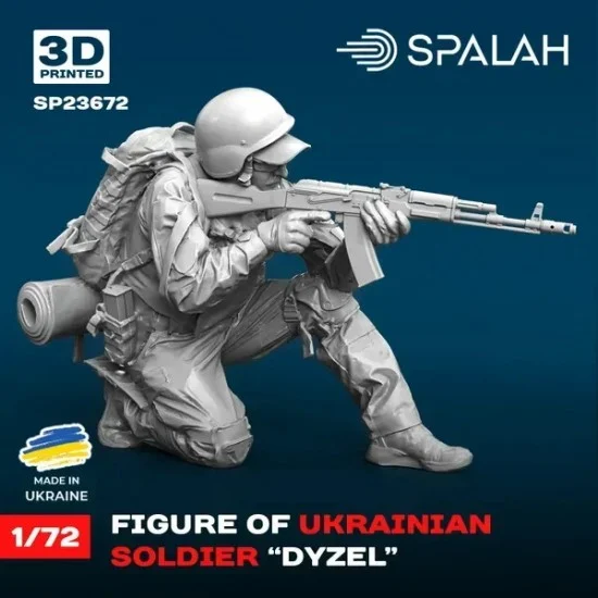 SPALAH 23672 1/72 Ukrainian Soldier ''Dyzel'' - Model Figures