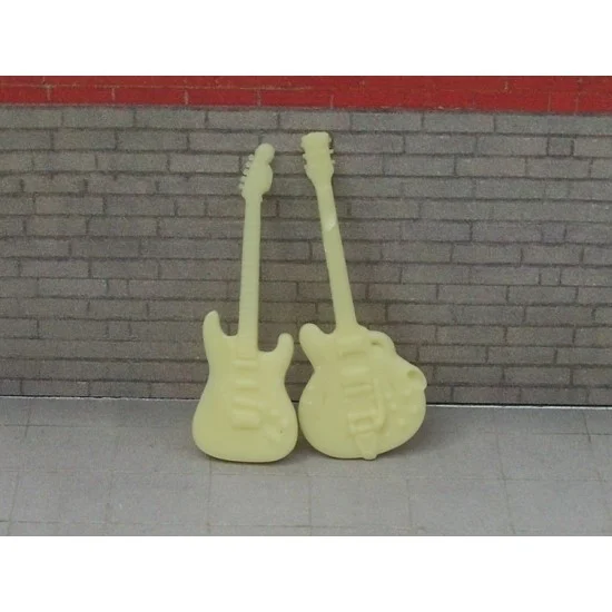Scale Production SP24223 1/24 Guitars (2pcs) - Scenics & Diorama
