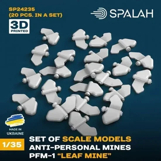 SPALAH 24235 1/35 Anti-personal Mines PFM-1 Leaf Mine (20pcs)