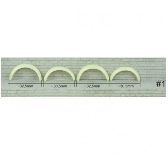 Scale Production SP24283-1 1/24 Universal Fender Flares #1