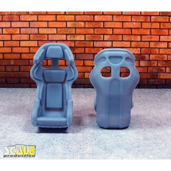 Scale Production SP24308 1/24 1/25 RaceCar Seat Recaro Ultima (1pc) - Model Cars