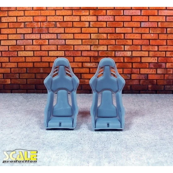 Scale Production SP24319 1/24 Seats Recaro Podium (2pcs) - Model Cars