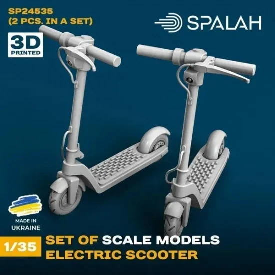 SPALAH 24535 1/35 Electric Scooter (2pcs) - Model Figures