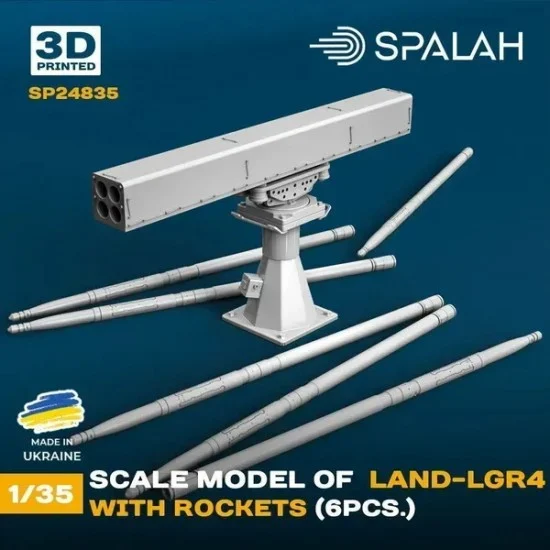 SPALAH 24835 1/35 LAND-LGR4 with Rockets (6pcs)