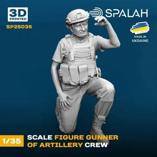 SPALAH 25035 1/35 Gunner of Artillery Crew - Model Figures
