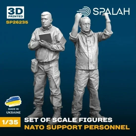 SPALAH 26235 1/35 NATO Support Personel (2 figures) - Model Figures