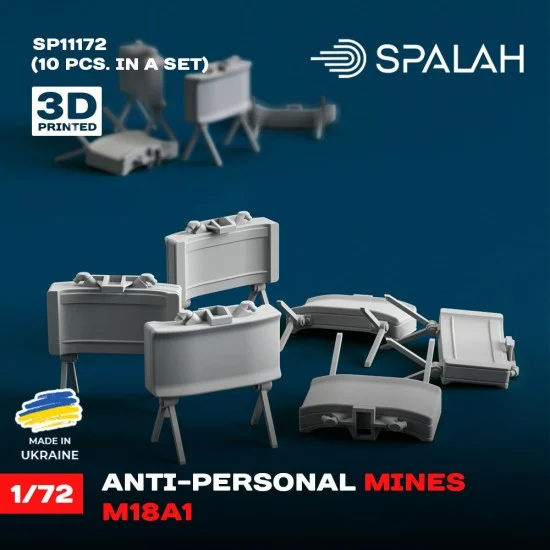 SPALAH 11172 1/72 Anti-personnel Mines M18A1 (10pcs)