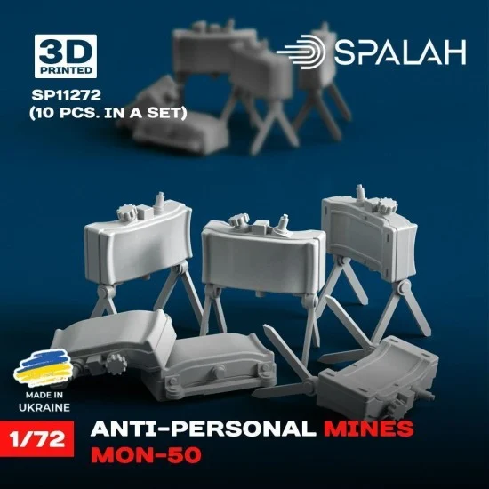 SPALAH 11272 1/72 Anti-personnel Mines MON-50 (10pcs)