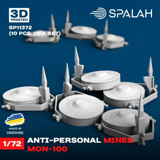 SPALAH 11372 1/72 Anti-personnel Mines MON-100 (10pcs)