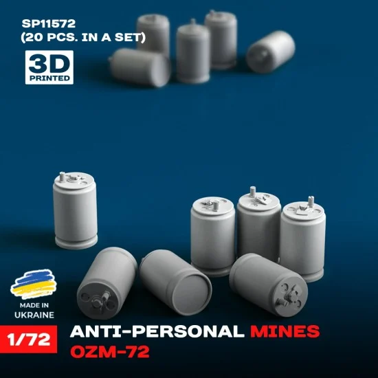 SPALAH 11572 1/72 Anti-personnel Mines OZM-72 (20pcs)
