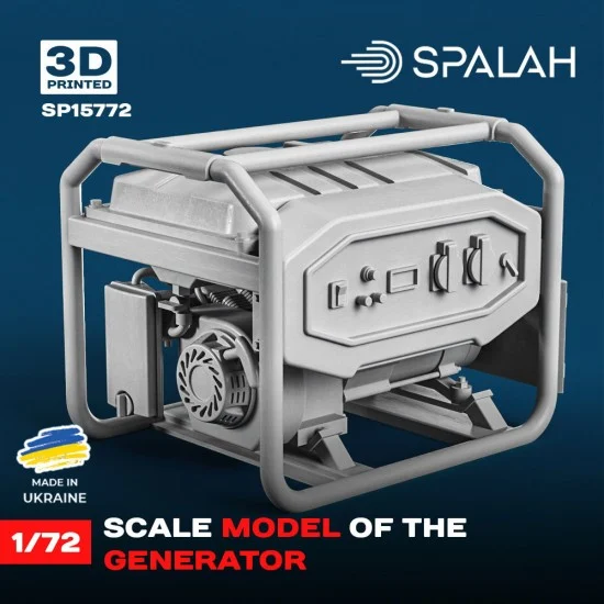 SPALAH 15772 1/72 Engine Generator - Military Vehicles & Tanks