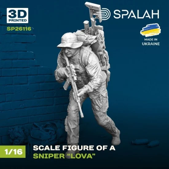 SPALAH 26116 1/16 Ukrainian Sniper Lova - Model Figures