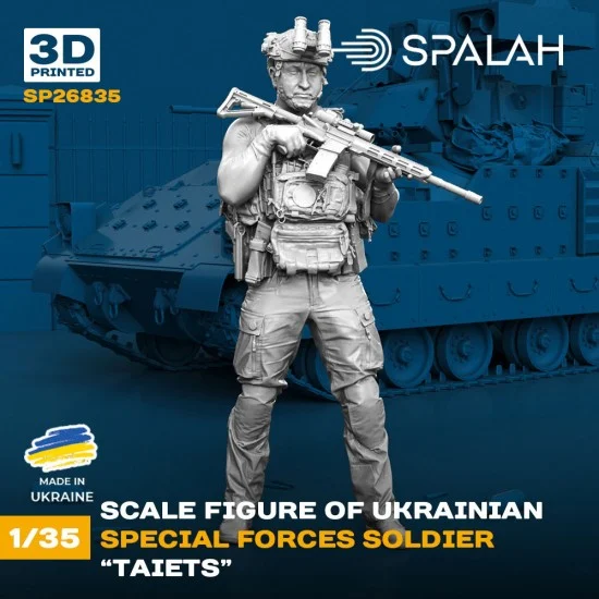 SPALAH 26835 1/35 Ukrainian Special Forces Soldier Taiets - Model Figures