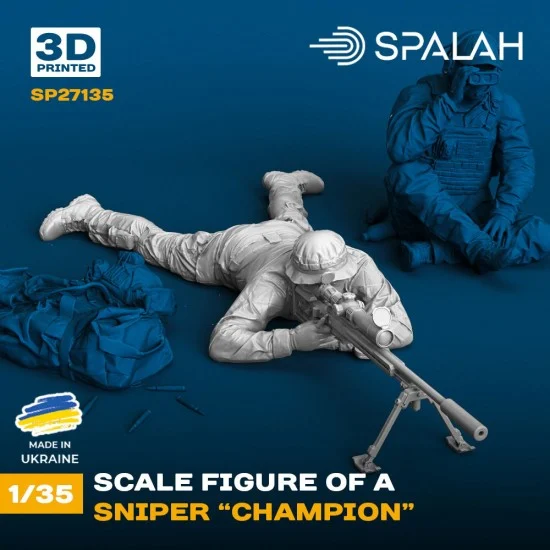 SPALAH 27135 1/35 Figure Sniper Champion - Model Figures