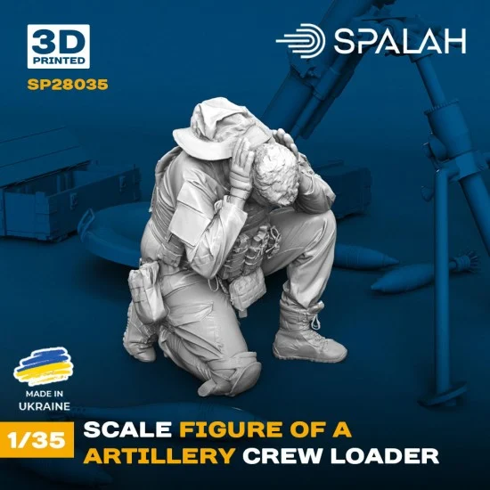 SPALAH 28035 1/35 Artillery Crew Loader - Model Figures