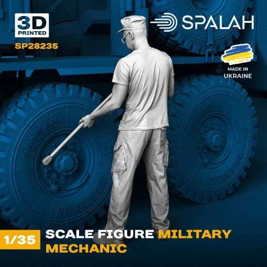 SPALAH 28235 1/35 Military Mechanic - Model Figures