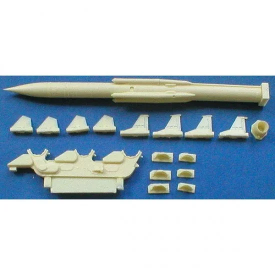SP Designs 300 1/35 SA-6 3M9M3 Missiles (3) & Cradle for Trumpeter Kits