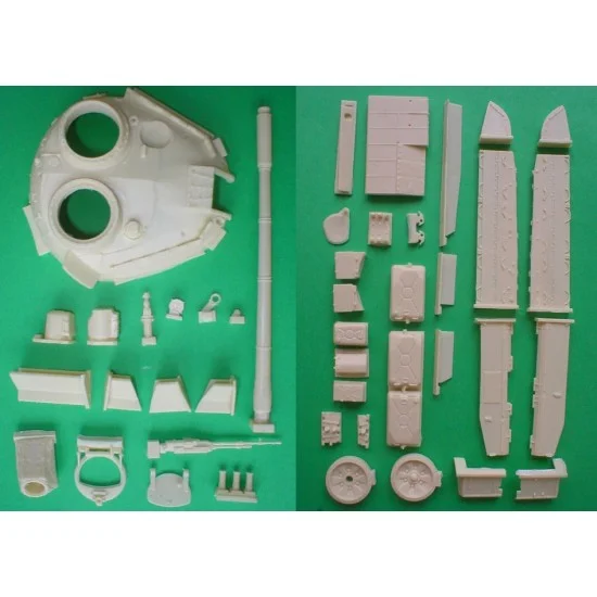 SP Designs 346 1/35 T-55M5 Model 2001/2003 Conversion Set for Tamiya T-55A kits