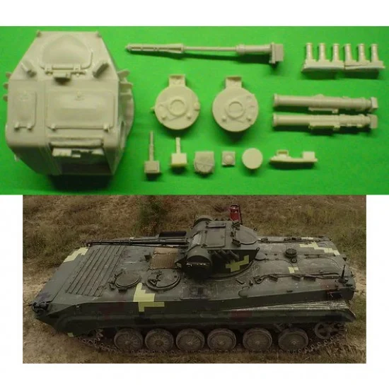SP Designs 374 1/35 Ukrainian BMP-1T w/Spys (Spear) Fighting Module for Trumpeter #5556 BMP-1P