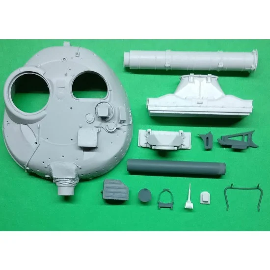 SP Designs 458 1/35 T-80BVK Late Mod. Command Tank Conversion Set for Trumpeter 5566 T-80BV kit