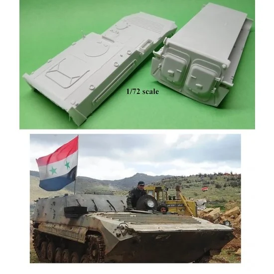 SP Designs 7208 1/72 Syrian AMB-S MedEvac Conversion Set for S-Model 720041 BMP-1 kit