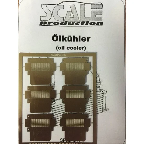 Scale Production SPE24025 1/24 Oil Cooler Set (6pcs) - Model Cars