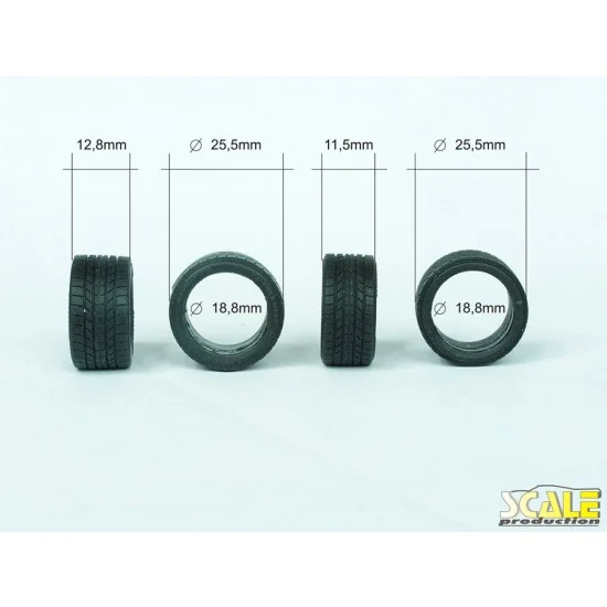 Scale Production SPR24027 1/24 17'-18' Bridgestone (4 tyres)