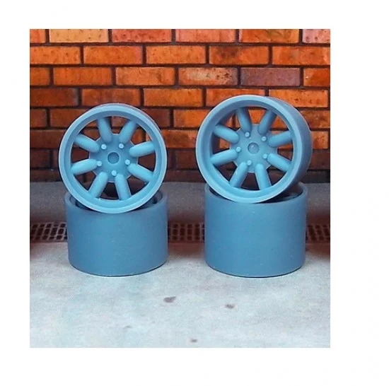 Scale Production SPRF24067-W 1/24 Porsche Minilite 15" Wheels Set without Tyre