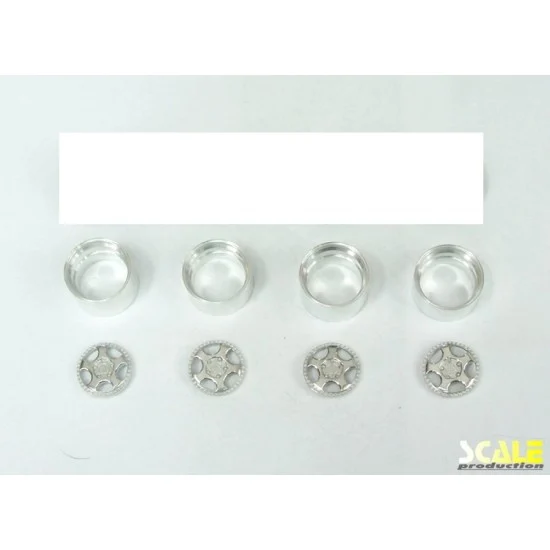 Scale Production SPRF24110-W 1/24 17" Rotiform Cup Wheels without Tyre