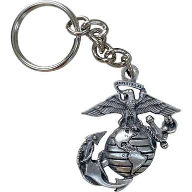USMC Keychain - Sparta Pewter USA