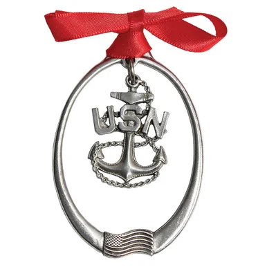 U.S. Navy Ornament OR350 - Sparta Pewter USA