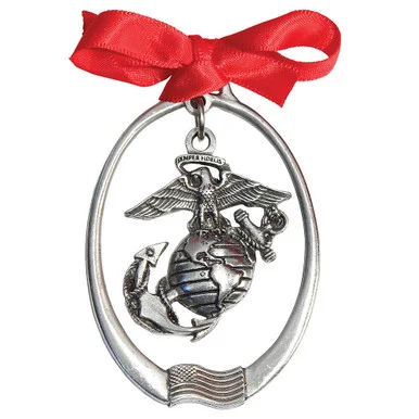 USMC Ornament OR340 - Sparta Pewter USA
