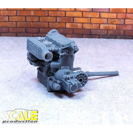 Scale Production SPTK24065W 1/24 V-W Golf 1.8L 16V Weber Engine for Revell Golf 1 GTI/Cabrio/Pirelli