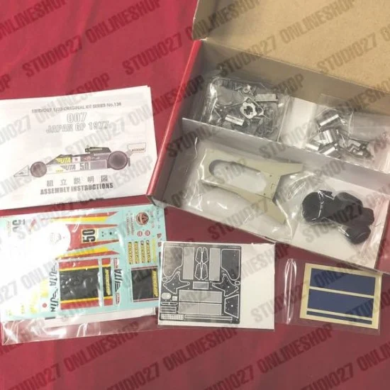 Studio27 FK20138 1/20 Tyrrell 007 'KUNIMITSU' Japan GP 1977 [Multi Material Kit] - Model Cars