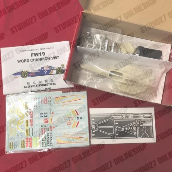 Studio27 FK20212C 1/20 Williams FW19 1997 [Multi Material Kit] - Model Cars