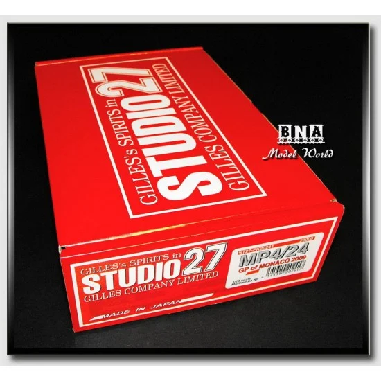 Studio27 FK20241 1/20 McLaren MP4/24 Grand Prix/GP of Monaco 2009 (Multimedia Kit) - Model Cars