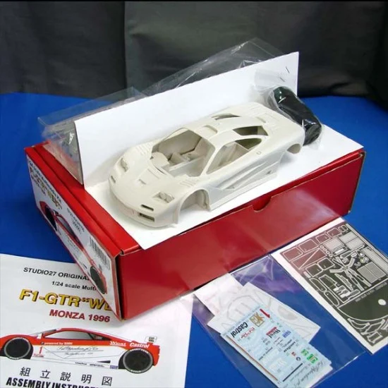 Studio27 FK24106 1/24 McLaren F1-GTR #1 'West' MONZA 1996 [Multi Material Kit]