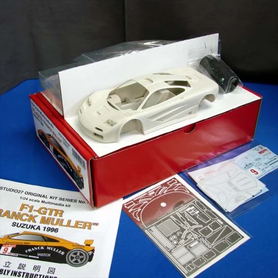 Studio27 FK24108 1/24 McLaren F1-GTR #9 'Frank Muller' 1996 [Multi Material Kit]
