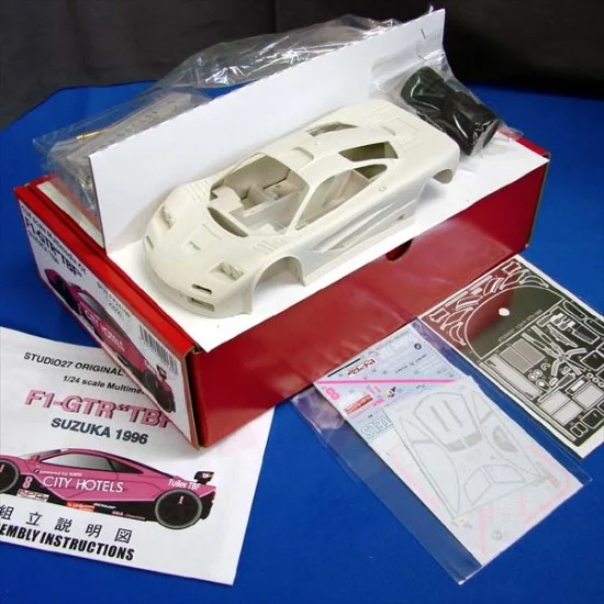 Studio27 FK24109 1/24 McLaren F1-GTR #8 'TBF' Suzuka 1996 [Multi Material Kit]